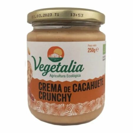 Crème d’arachide croquante 250gr Vegatalia Eco